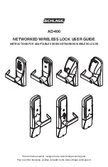 Preview for 15 page of Ingersoll-Rand Schlage AD-400 User Manual