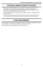 Preview for 19 page of Ingersoll-Rand Schlage AD-400 User Manual