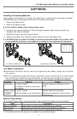 Preview for 25 page of Ingersoll-Rand Schlage AD-400 User Manual