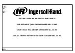 Preview for 41 page of Ingersoll-Rand Sierra H 100 Operation And Maintenance Manual With Parts Catalogue