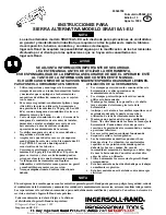 Preview for 17 page of Ingersoll-Rand SRA010A1-EU Instructions Manual