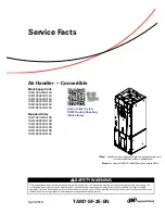 Preview for 1 page of Ingersoll-Rand TAM7A0A24H21EA Service Facts