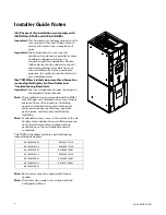 Preview for 4 page of Ingersoll-Rand TAM9A0A24V21DB Installer'S Manual