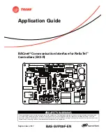 Preview for 1 page of Ingersoll-Rand TRANE BCI-R Application Manual