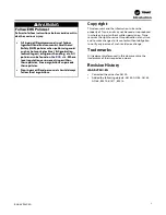 Preview for 3 page of Ingersoll-Rand TRANE BCI-R Application Manual