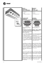 Preview for 24 page of Ingersoll-Rand Trane CFAE16 Technical Manual