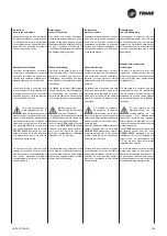 Preview for 55 page of Ingersoll-Rand Trane CFAE16 Technical Manual