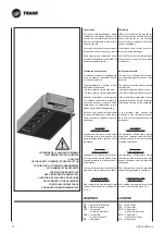 Preview for 72 page of Ingersoll-Rand Trane CFAE16 Technical Manual