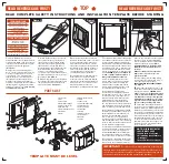 Предварительный просмотр 2 страницы Ingersoll-Rand Trane EHUMD500A Safety Instructions And Installation Template