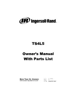 Ingersoll-Rand TS4L5 Owner'S Manual preview