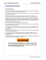 Предварительный просмотр 32 страницы Ingersoll-Rand VHP750WCAT Operation & Maintenance Manual