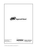 Предварительный просмотр 89 страницы Ingersoll-Rand VHP750WCAT Operation & Maintenance Manual