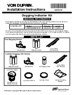 Ingersoll-Rand VON DUPRIN Installation Instructions предпросмотр