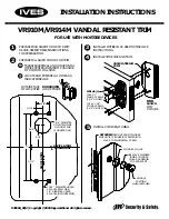 Ingersoll-Rand VR910M Installation Instructions preview