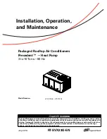 Ingersoll-Rand WSC036E Installation & Operation Manual preview