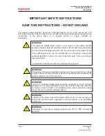 Preview for 4 page of Ingeteam Ingecon Sun 15U 208 Installation And Operation Manual