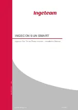 Preview for 1 page of Ingeteam INGECON SUN SMART Installation Manual