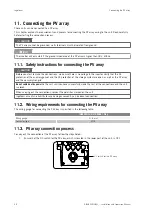 Preview for 34 page of Ingeteam INGECON SUN STORAGE 1Play Installation And Operation Manual