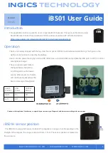 Ingics iBS01 User Manual preview