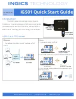 Ingics IGS01 Quick Start Manual preview