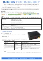 Preview for 3 page of Ingics iGS01S User Manual