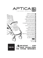 Preview for 1 page of Inglesina APTICA Instruction Manual