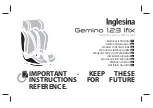 Inglesina Gemino 1.2.3 Ifix Instruction Manual preview