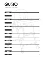 Preview for 3 page of Inglesina Gusto Instruction Manual