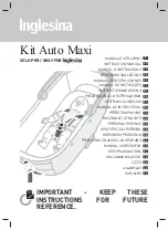 Preview for 1 page of Inglesina Kit Auto Maxi Instruction Manual