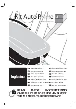 Предварительный просмотр 1 страницы Inglesina Kit Auto Prime Instruction Manual