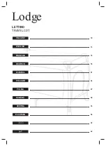 Предварительный просмотр 3 страницы Inglesina Lodge Instruction Manual