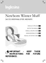 Предварительный просмотр 1 страницы Inglesina Newborn Winter Muff Instruction Manual