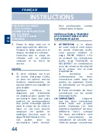 Предварительный просмотр 46 страницы Inglesina PRIME MIGLIA I-Fix Instructions Manual