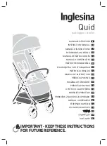 Inglesina Quid Instruction Manual preview