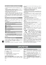 Предварительный просмотр 78 страницы Inglesina sdraietta Instruction Manual