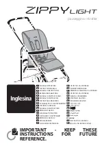 Inglesina Zippy Instruction Manual предпросмотр