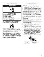 Preview for 5 page of Inglis 2225407 Refrigerator Use & Care Manual