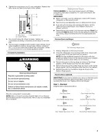 Предварительный просмотр 5 страницы Inglis 2316074 Use & Care Manual