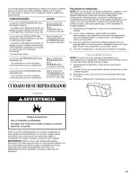 Предварительный просмотр 21 страницы Inglis 2316074 Use & Care Manual