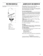 Предварительный просмотр 17 страницы Inglis 387 Use & Care Manual