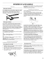 Предварительный просмотр 35 страницы Inglis DISHWASHER Use & Care Manual