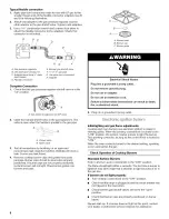 Preview for 8 page of Inglis GS470LEMB3 Installation Instructions Manual