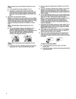 Preview for 4 page of Inglis IAX4000RQ1 User Instructions