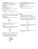 Preview for 13 page of Inglis IEP314RQ1 Use & Care Manual