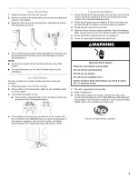 Preview for 9 page of Inglis IFR42001 Use & Care Manual