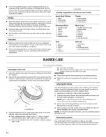 Preview for 14 page of Inglis IFR42001 Use & Care Manual