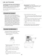 Preview for 12 page of Inglis IFW7200TW10 Use & Care Manual