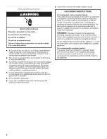 Preview for 6 page of Inglis IFW7300WW00 Use & Care Manual