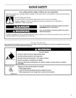 Предварительный просмотр 3 страницы Inglis IGE28301 Use & Care Manual