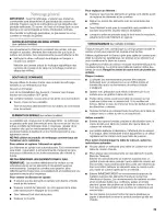 Предварительный просмотр 39 страницы Inglis IGE28301 Use & Care Manual